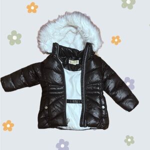 Michael Kors Black Jacket Kids 4T